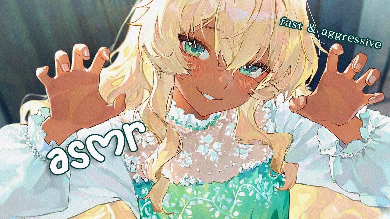 【ASMR】Fast & Aggressive Shoulder Massage ASMR