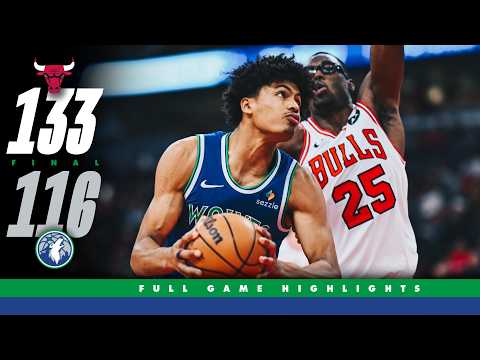 Minnesota Timberwolves Come Up Short Vs The Chicago Bulls 133-116 | 10.16.26