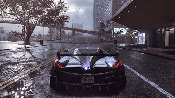 Need For Speed Heat Pagani Huayra BC test drive + customization options (NFS)