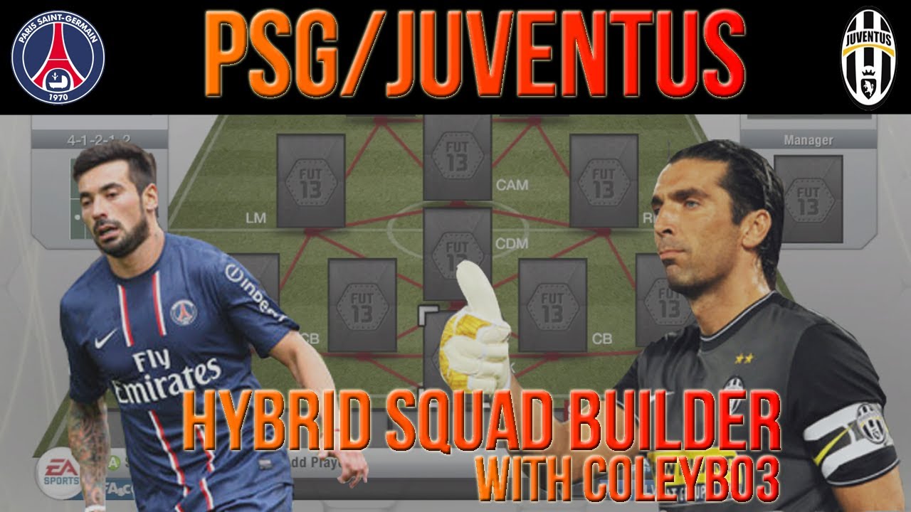 FIFA 13 Ultimate Team - Squad Builder | PSG/Juventus Hybrid!
