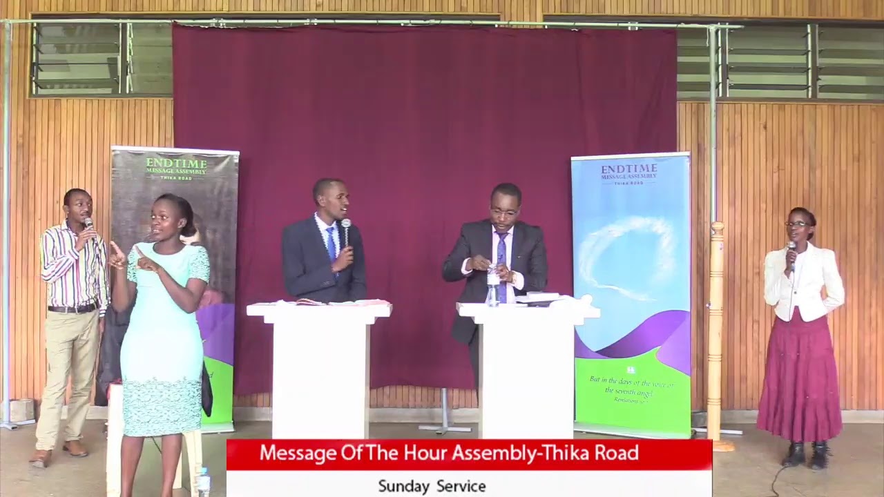 Message Of The Hour Assemblies Thika Road 29th March 2020 YouTube