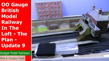OO Gauge British Model Railway In The Loft - Ratton Central - The Plan - Update 9