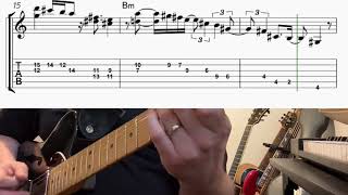 Scott Hendersons Footprints 2-Note Chord Melody W Notation