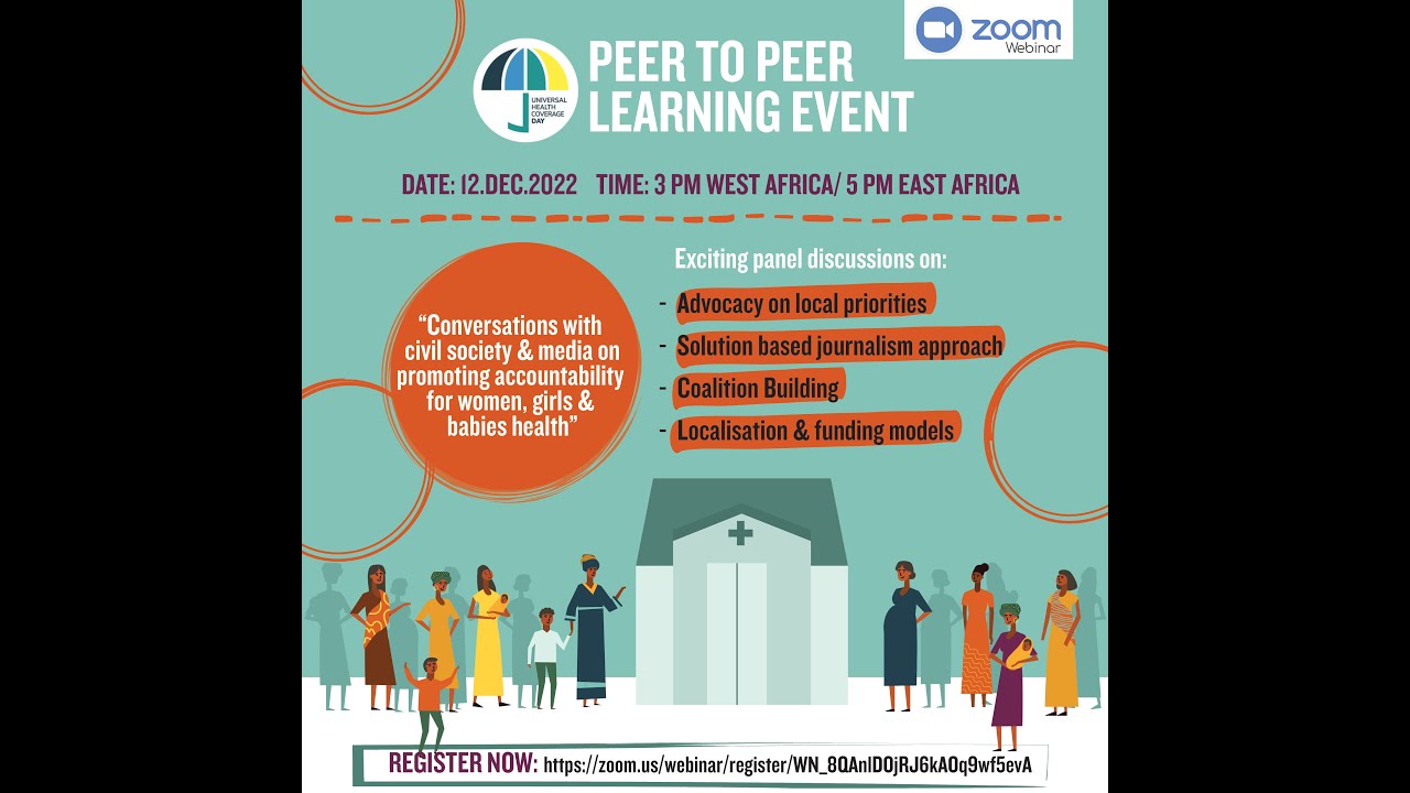 UHC Day 2022 Peer to peer learning event YouTube