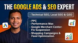 Hire a Google Ads & SEO Expert - PPC, Performance Max, Technical SEO & GMC Suspension Fix