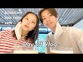 Vlog)上京1ヶ月.社会人カップルの休日の過ごし方.東京お洒落カフェ.