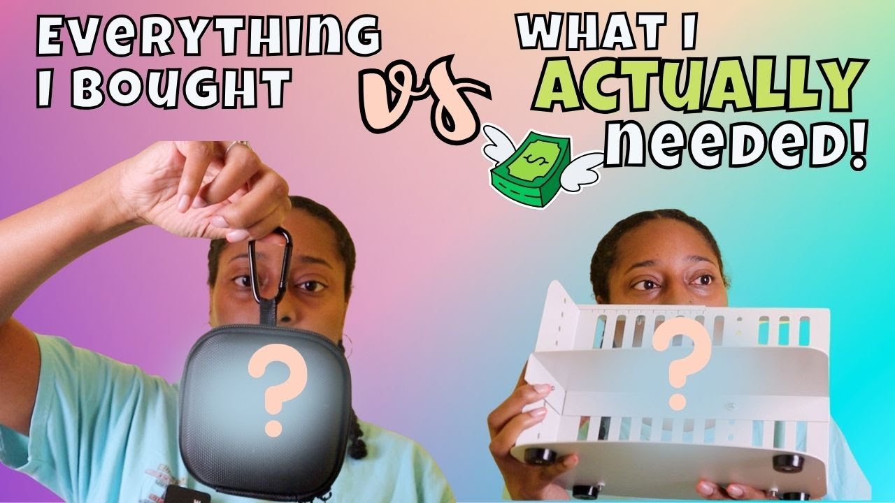 What I Bought for My First Craft Market vs What I ACTUALLY Needed - YouTube
