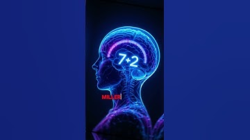 "The Magic Number 7±2: Why Your Brain Can’t Handle More Than This 🔢🧠" #cognitiveexploration #facts
