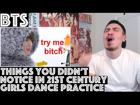 [BTS CRACK] Things You Didn't Notice In 21st Century Girls Dance Practice REACTION