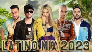 SHAKIRA, BAD BUNNY, LUIS FONSI, ROMEO SANTOS, MALUMA, KAROL G -  POP LATINO 2023 - TOP LATINO 2023