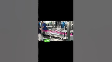 Auto high speed multi-head rotary screw capping machine auto feeding lids by caps evelator #shorts