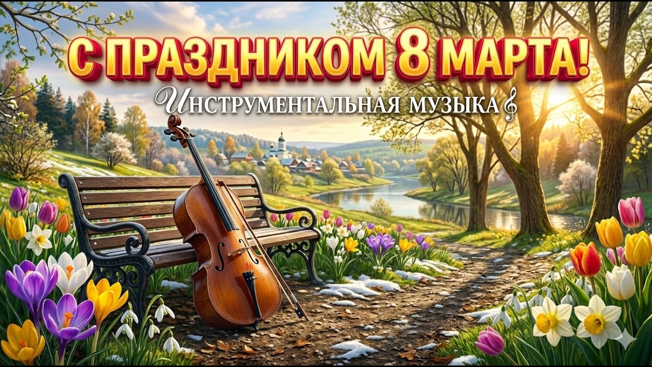 🌷 Музыка Весны и Нежности. ❄️🎻Красивая Музыка на 8 Марта (Cello Mix 2026)