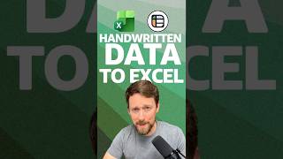 Extract Handwritten Data to Excel