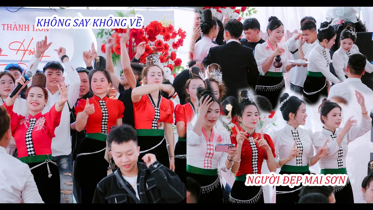 NHẠC SÀN TÂY BẮC - QUẨY NHIỆT TÌNH TẠI LỄ THÀNH HÔN [[ DUY HOÀNG & THU PHƯƠNG ]] BẢN NGỒ HÉN - M.SƠN