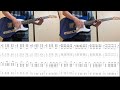 ELLEGARDEN Bare Foot ギター 弾いてみた TAB譜付