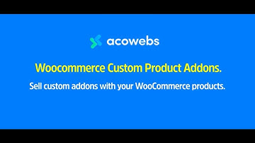 Sell Custom addons with your Woocommerce products | Woocommerce Custom Product Addons