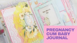 PREGNANCY RECORD BOOK / PREGNANCY CUM BABY JOURNAL / PREGNANCY JOURNAL