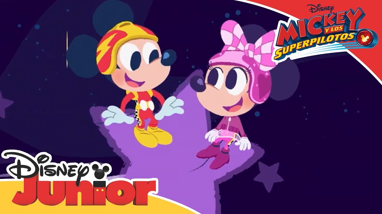 ⁣Mickey y los Superpilotos: Canciones Infantiles - Brilla, brilla, linda estrellita | Disney Junior
