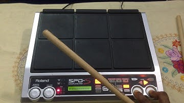 Roland spd-s patch selection tutorial