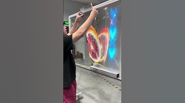 HSKG Flexible Transparent LED Film Display  #led#leddisplay #Transparent screen