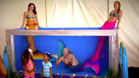 Professional Mermaid Performers: Event Tank Rentals