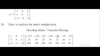 Simple way of decoding a message (Cryptography)