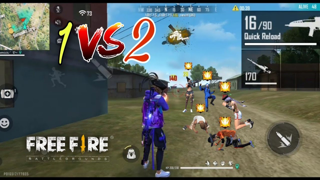 Solo Vs Squad Unstoppable BR Ranked Match Gaming with sunny - Garena ...