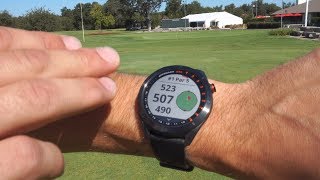 Garmin Approach S40 GPS Golf Watch (In Action)