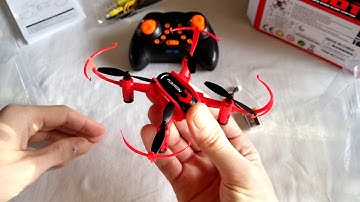 Floureon H101 - 3D inverted flight quadcopter - Unboxing & overview - Gearbest.com