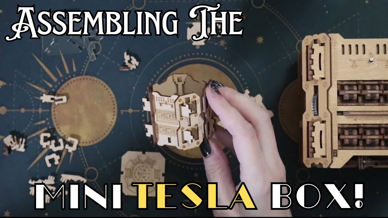 Assembling the mini Tesla Box from the Tesla Box Kickstarter! - YouTube