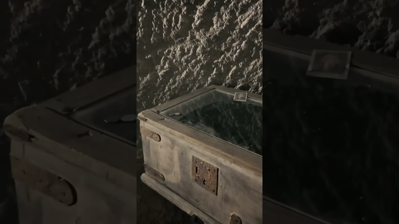 Glass top coffin ⚰️