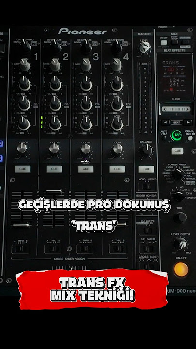 İzle ve Öğren: 'Trans Slide' FX ile Ritmi Kontrol Et | DJ Eğitim Serisi