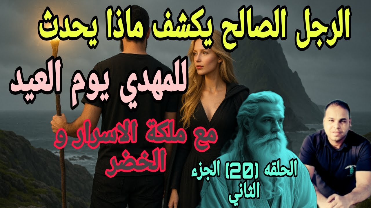 الرجل الصالح يكشف ماذا يحدث للامام المهدي في العيد القادم مع ملكة الاسرار الحلقه 20 الجزء الثاني