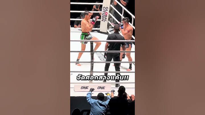 พระจันทร์ฉาย จัดศอกสางแค้น กระชากแชมป์โลก!!  #onelumpinee  #lumpineestadium