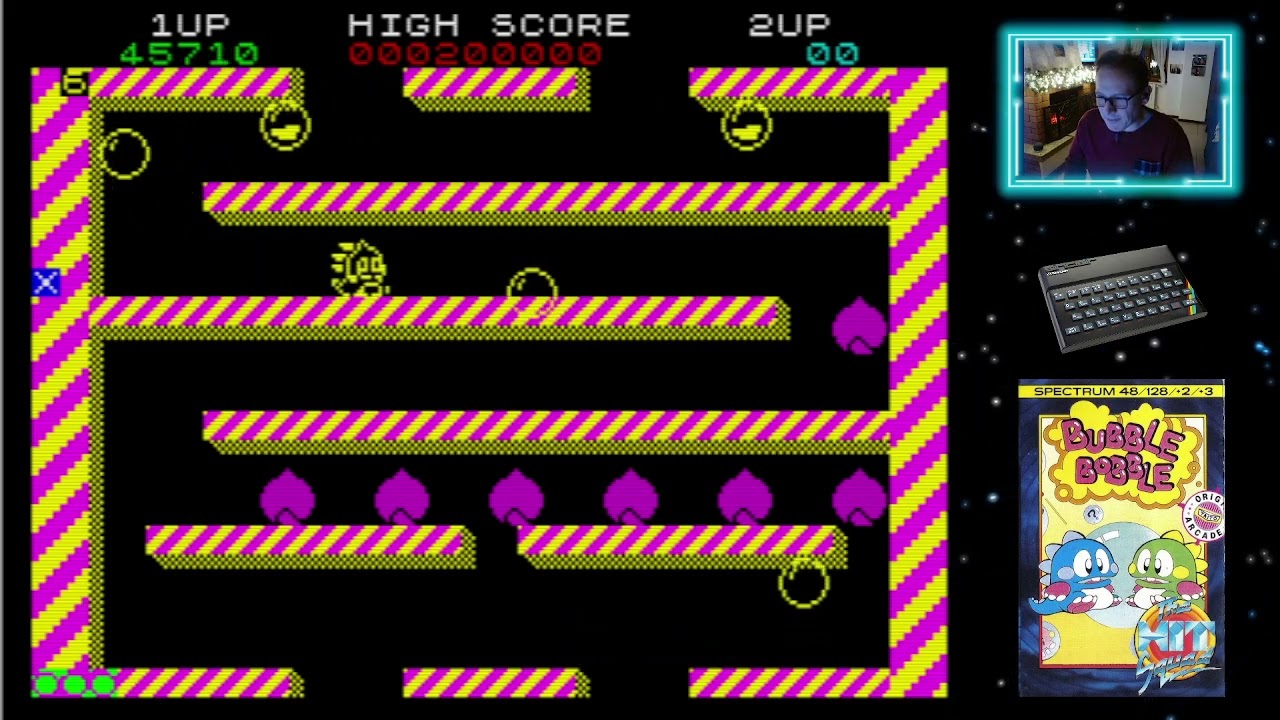 a_ Oggi giochiamo a BUBBLE BOBBLE - ZX SPECTRUM - YouTube