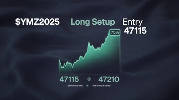 🔥 Smart Traders Are Already Watching This – $YMZ2025 LONG Setup Entry 47115 📊