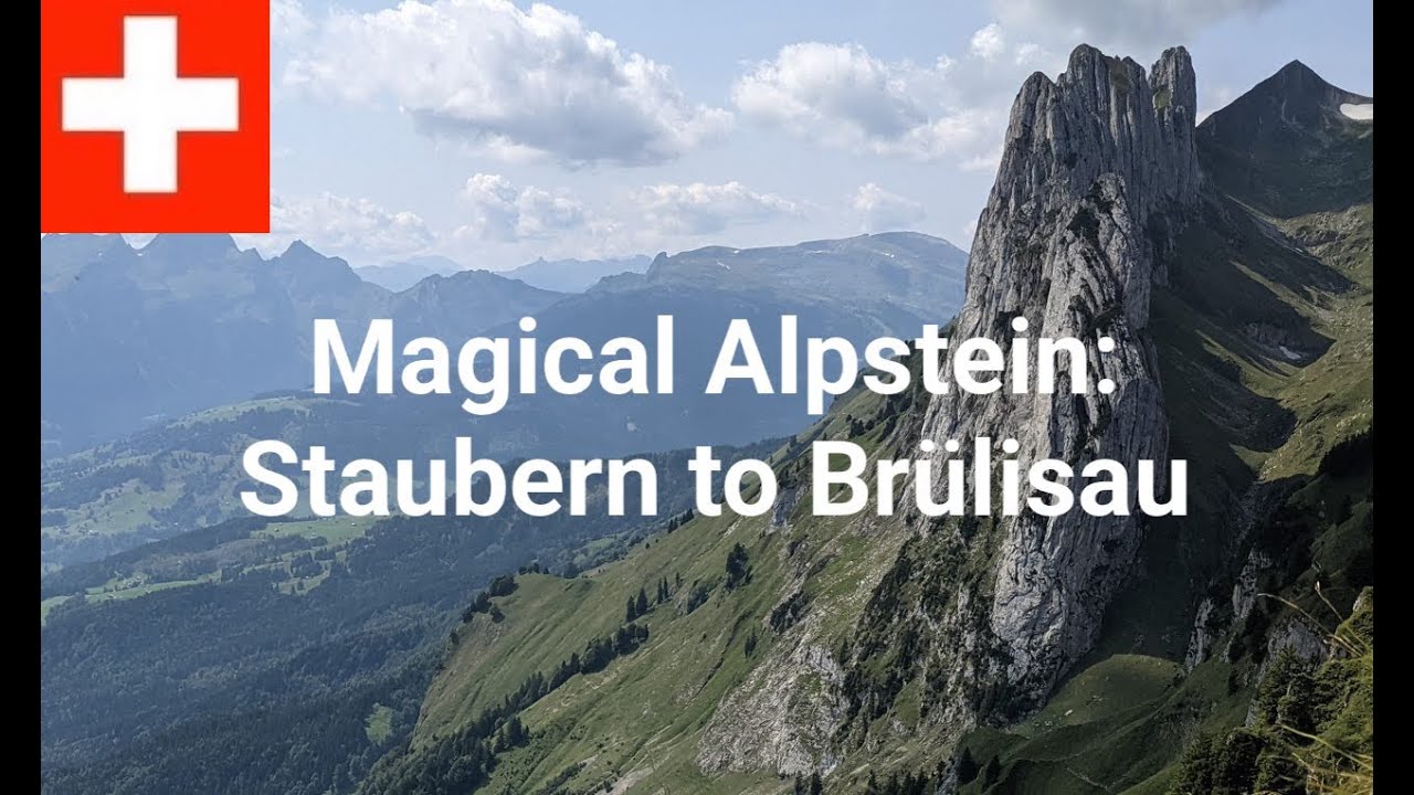 Hiking: Staubern Gasthaus to Brülisau in Alpstein, Appenzellerland