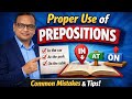 Proper use of preposition #fixed preposition in proper place #how to use preposition in a sentence 