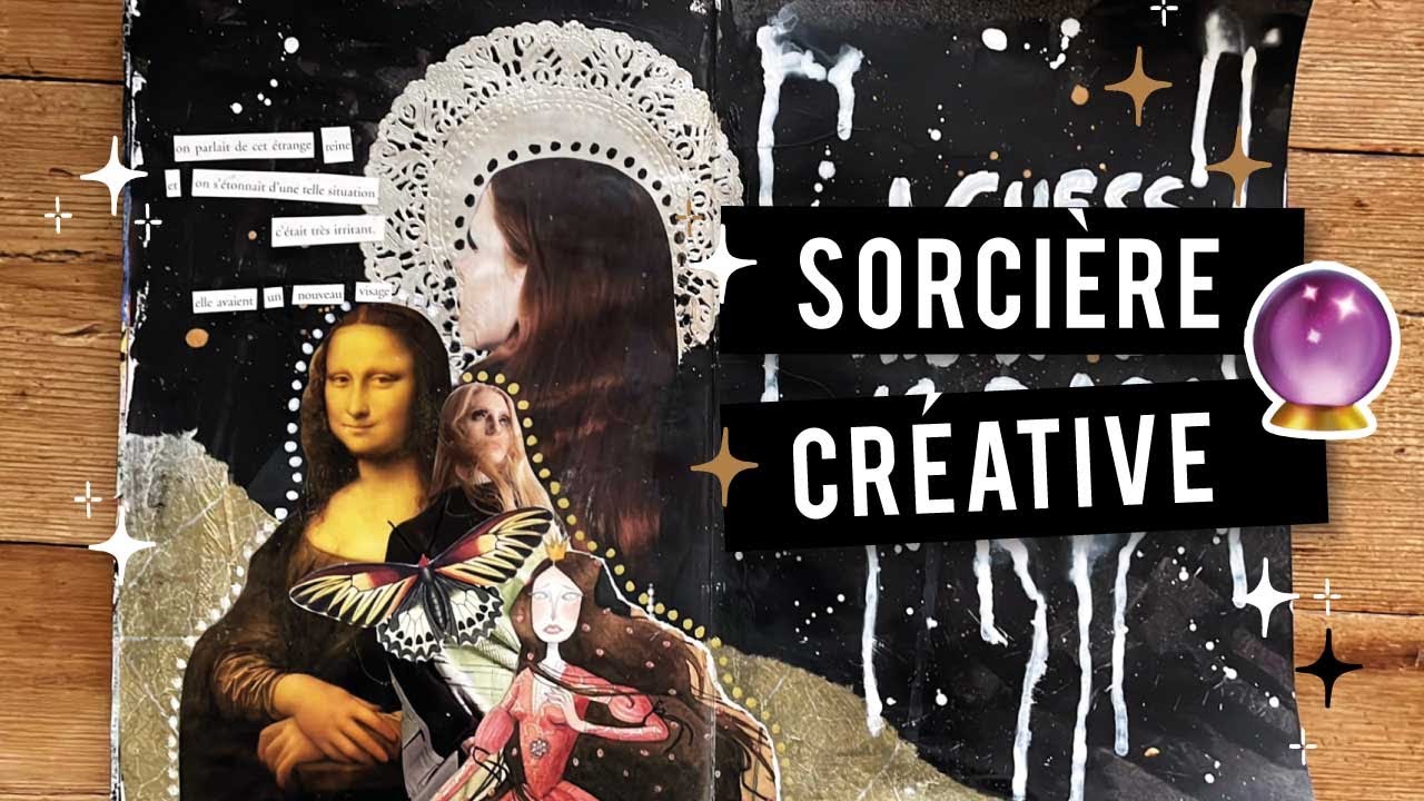 ART JOURNAL WITH ME | Je suis une magicienne