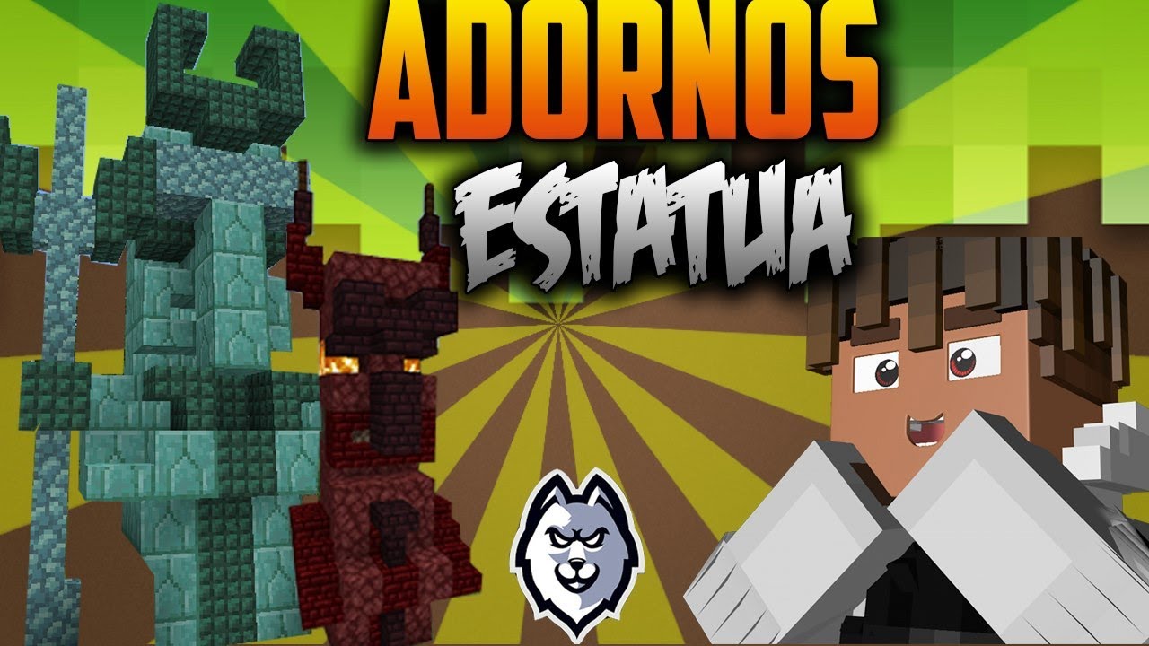 Minecraft | Cómo construir estatuas de aldeanos # 01 | Tutorial # ...