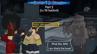 (Outdated) Solo T2 Strat (Part 2) | Lv 55+ loadout | Roblox:MTD