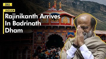 Legendary actor Rajinikanth arrives in Badrinath Dham, offers prayers to Lord Badri Vishal