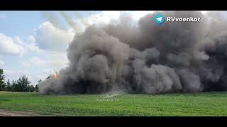 Мощный удар РСЗО: "Торнадо" Отважных уничтожает артиллерию ВСУ
