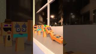 NumberBlock Sprunki 20 to 30 Domino Run! #sprunki #marblasmr #sprunkimod #numberblocks