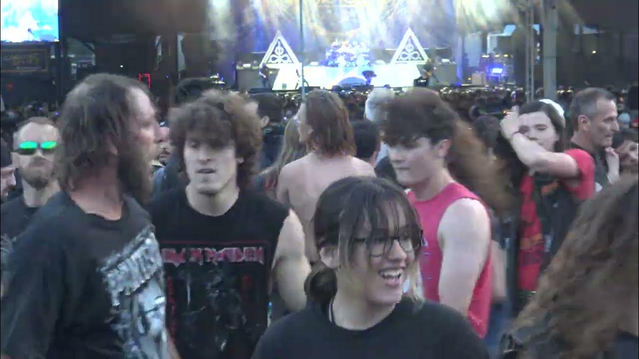 Lamb of God Mosh Pit Darien Center NY 8/9/2023 Live YouTube