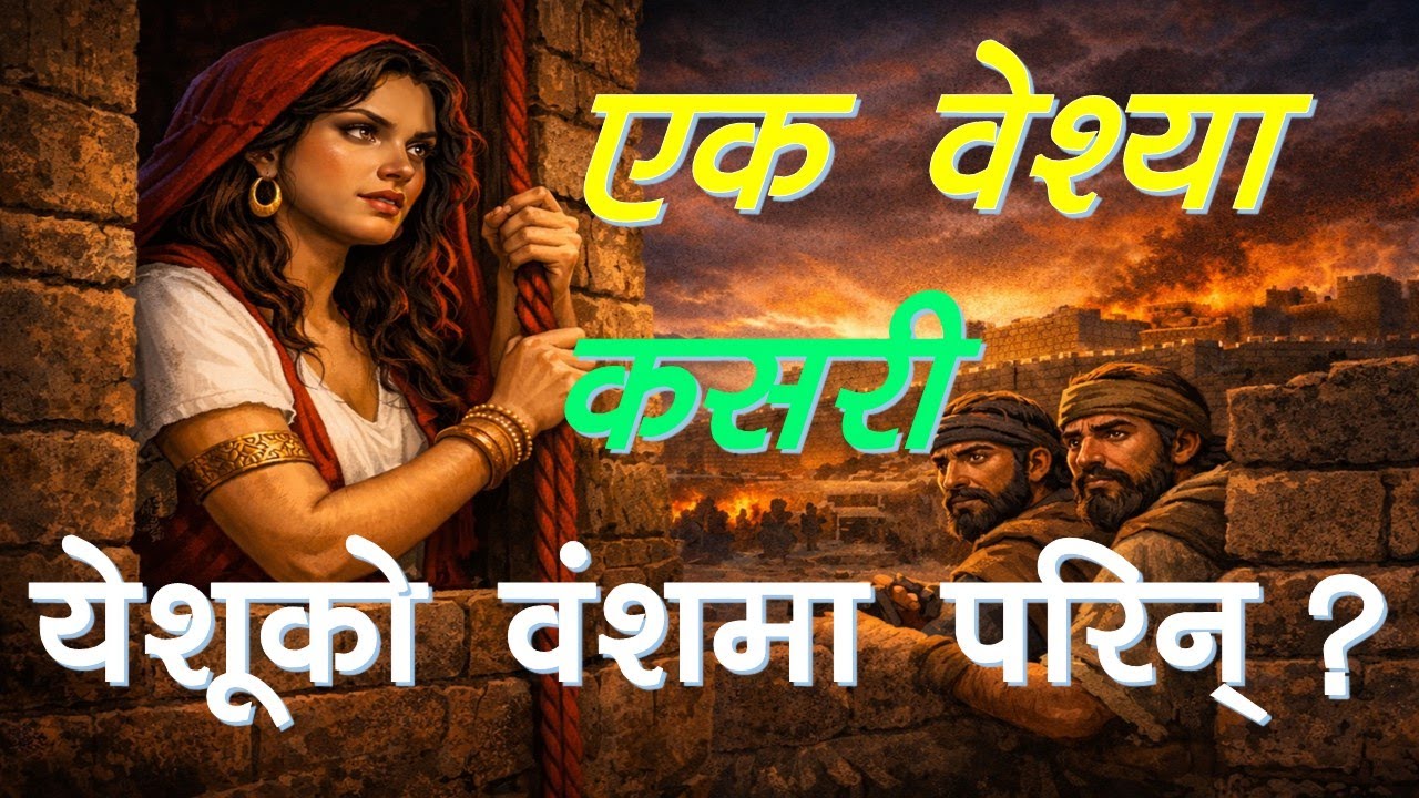 एक वेश्या कसरी येशूको वंशमा परिन्?  राहाबको जीवनबाट ५ आत्मिक पाठहरु।