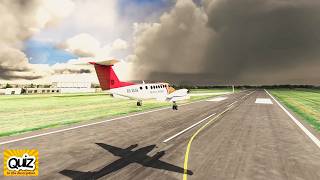 @Dalton-Flightsimclips | Landing sequence EBAW Antwerp Deurne, RNAV RWY 11, Beechcraft King Air 350i