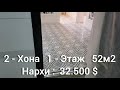 Самарканд  Янги курилган Уйлар  2 хона 1  этаж  52м2