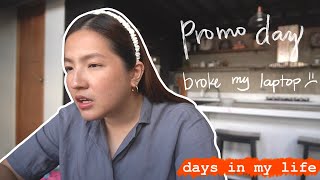 DAYS IN MY LIFE! BROKE MY LAPTOP, PROMO DAY (VLOG) | Joyce Ching