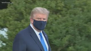 President Trump flown to Walter Reed National Military Medical Center